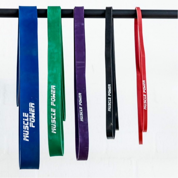 Muscle Power Extra Heavy Power Band MP1401-Blauw MP1401-Blauw